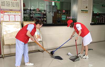 勞動暖心，共筑同心丨我院開展“全民清潔日”活動